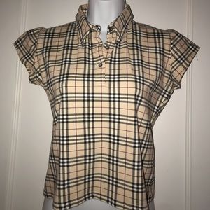 Burberry golf shirt